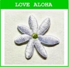 ティアレ（ミニ）　ホワイト|花|アイロンアップリケ