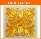 キルト　オレンジ|キルト|アイロンアップリケ