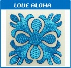 キルト　ブルー|キルト|アイロンアップリケ