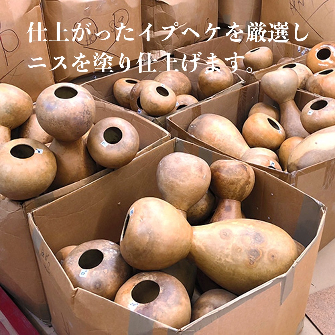 イプヘケ 高さ47.5cm前後 胴回り62.5cm前後 Ipu heke【アロハギフトの