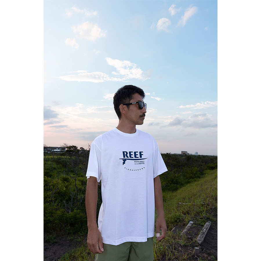 REEF x ALOHAGROUNDコラボ Tシャツ 002 | ALOHAGROUND,Tシャツ