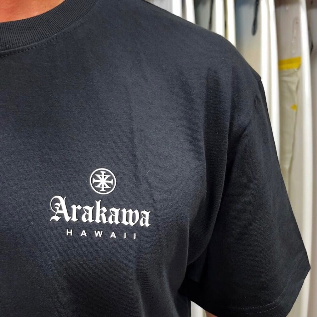 ARAKAWA BLACK LETTER TEE JAPAN EXCLUSIVE ���饫�� �ԥ����