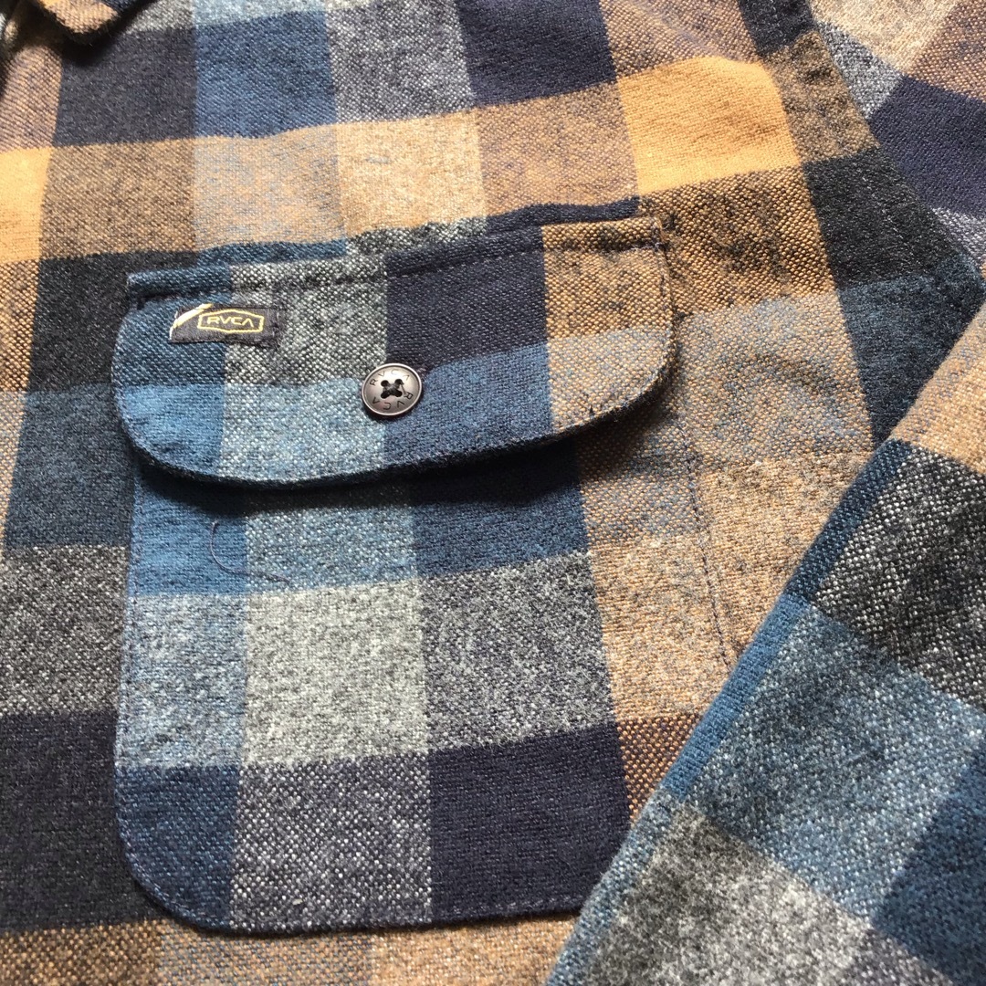 RVCA ��� DAYSHIFT BLANKET FLANNEL Ĺµ�����