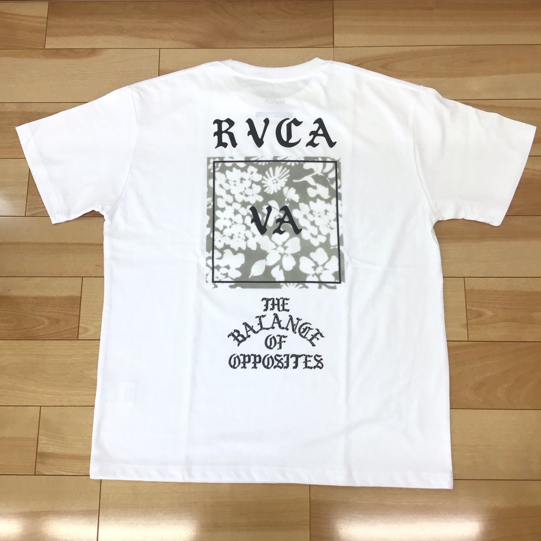 RVCA ��ǥ����� DAISY VA BOX LOGO LOOSE FIT SS TEE T�����