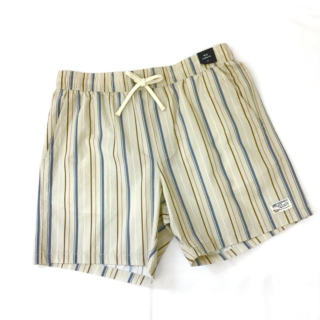 RVCA ��� EXOTICA SEERSUCKER ELASTIC 17 �ܡ��ɥ��硼��