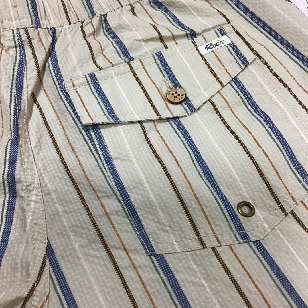 RVCA ��� EXOTICA SEERSUCKER ELASTIC 17 �ܡ��ɥ��硼��