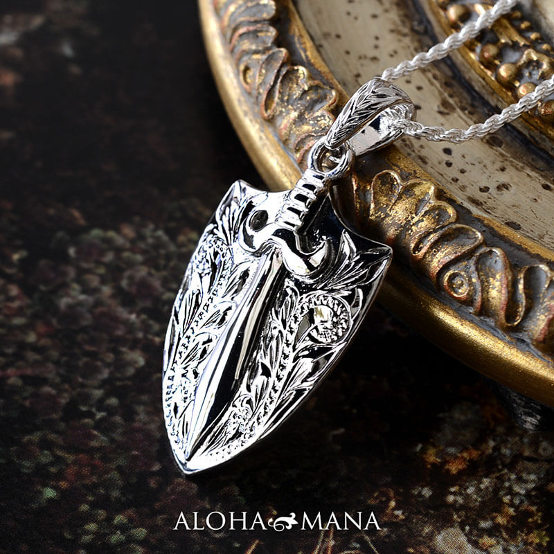 Mele Kali.. 5%OFF】ハワイアンジュエリー ネックレス メンズ シルバー