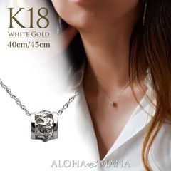 �ϥ磻���󥸥奨�꡼ �ͥå��쥹 �ץ� �Х���K18 18�� �ۥ磻�ȥ������ K10�������� 40cm/45cm�ۥڥ����� apdo6491ch18aec