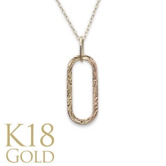 summer10%OFF -7/149:59ۥɥͥå쥹 ϥ磻󥸥奨꡼ K18 18 k18 ڥȥͥå쥹 ץ(Ellipse˽ķtype   ڡѡå ane1670k18
