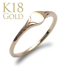 Mele Kali.. 5%OFF】k10 k18 リング 地金 ポワ（pois） レイヤー