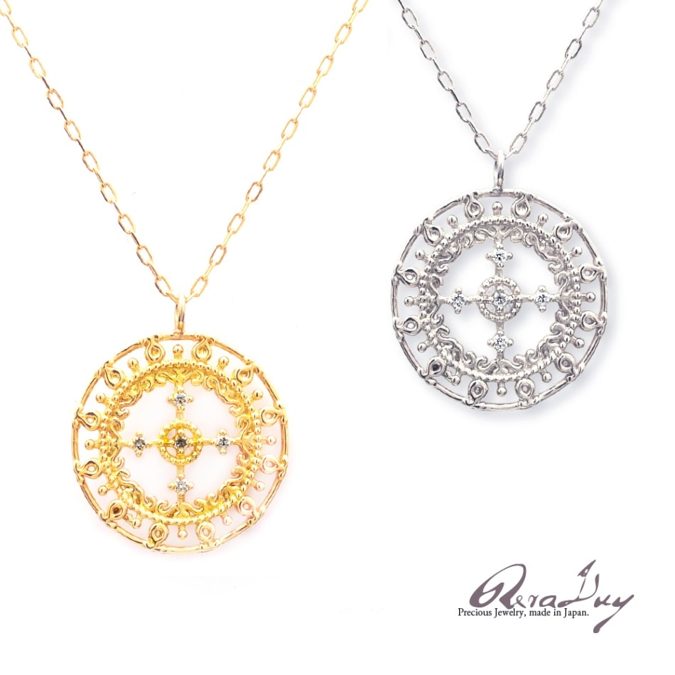 K18 18  ͥå쥹 ڥ å ٥  0.01ct  ۥ磻ȥ S ° (RERALUy) rne1722