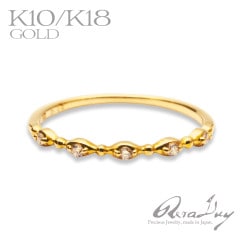 k10 k18   ϶ Cinq  5  0.03ct ԥ󥭡 쥤䡼 ɥ   (RERALUy)ǥ  쥤䡼 ŤͤŤ  10 K10 18 k18   ץ쥼 gold ring rri1843