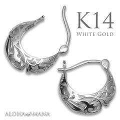 summer10%OFF -7/14月9:59】ハワイアンジュエリー ピアス K14 14