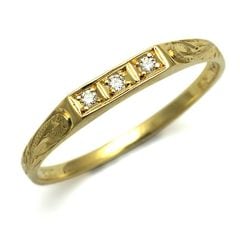 ブラック パール ハート ラップ ゴールド リング ハワイ ハワイアンジュエリー リング Ring - ALOHA MANA Official