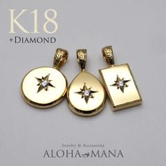 ϥ磻󥸥奨꡼ ͥå쥹 K18  0.02ct 5α α ڥ ȥåפΤ ϥ쥢 ٤ץ졼 18⥴  ǥ   apd2177a