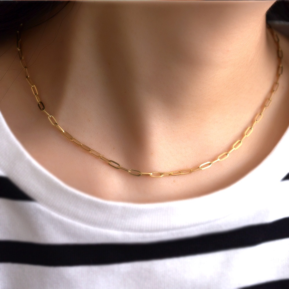 k10 ڡѡåץ ͥå쥹  2.7mm Ĺ  ɥͥå쥹 (RERALUy)ǥ     10 K10  40cm 45cm 50cm 60cm 70cm 󥰥 rch1744k10 gold necklace