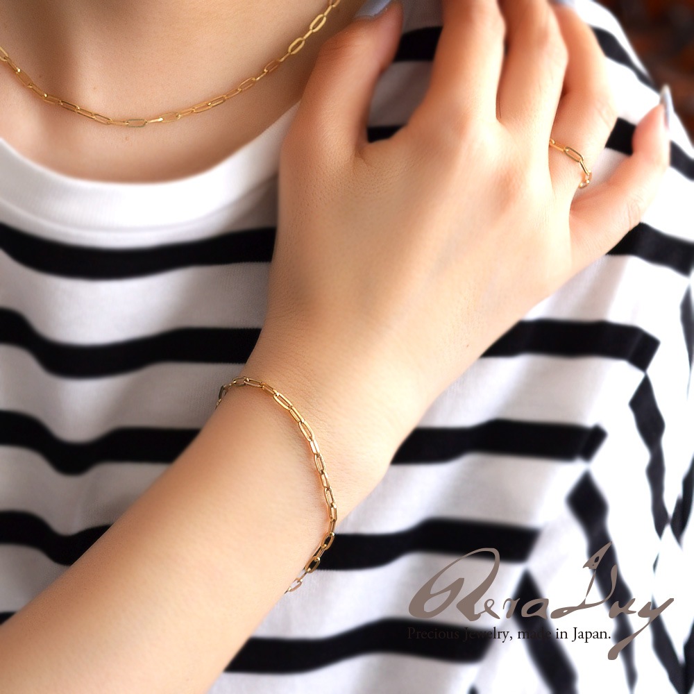 summer10%OFF -7/149:59k18 ڡѡåץ ֥쥹å ɥ  2.7mm Ĺ ɥ֥쥹å (RERALUy)ǥ     18 K18    rbr1744k18 ץ쥼 ե gold 065