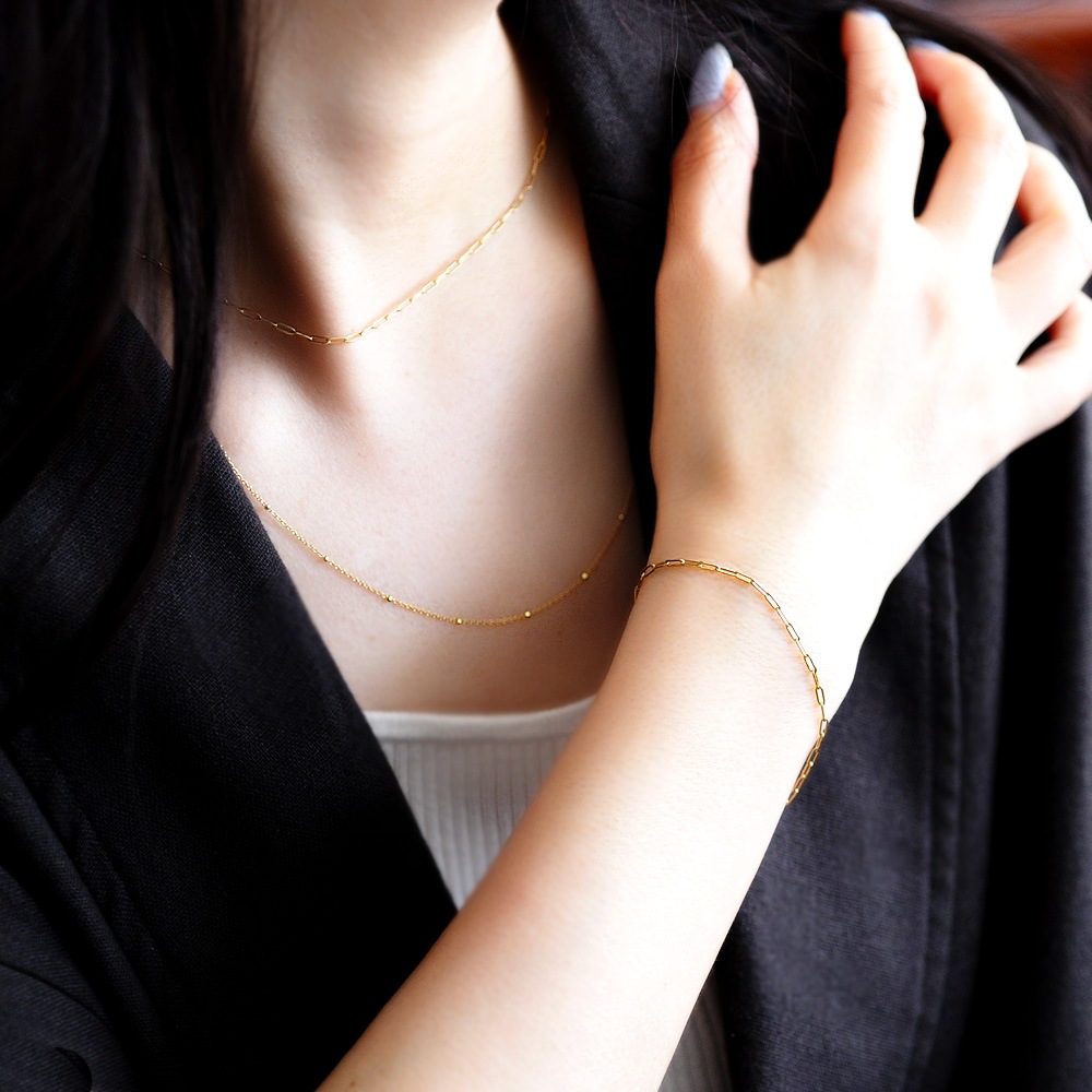 k18 �ڡ��ѡ�����åץ������� �֥쥹��å� ������ɥ������� ��� ��1.7mm Ĺ������ ������ɥ֥쥹��å� (RERALUy)��ǥ����� ���� ���  ���� 18�� K18 ���������������   rbr1743k18 �ץ쥼��� ���ե� gold 045