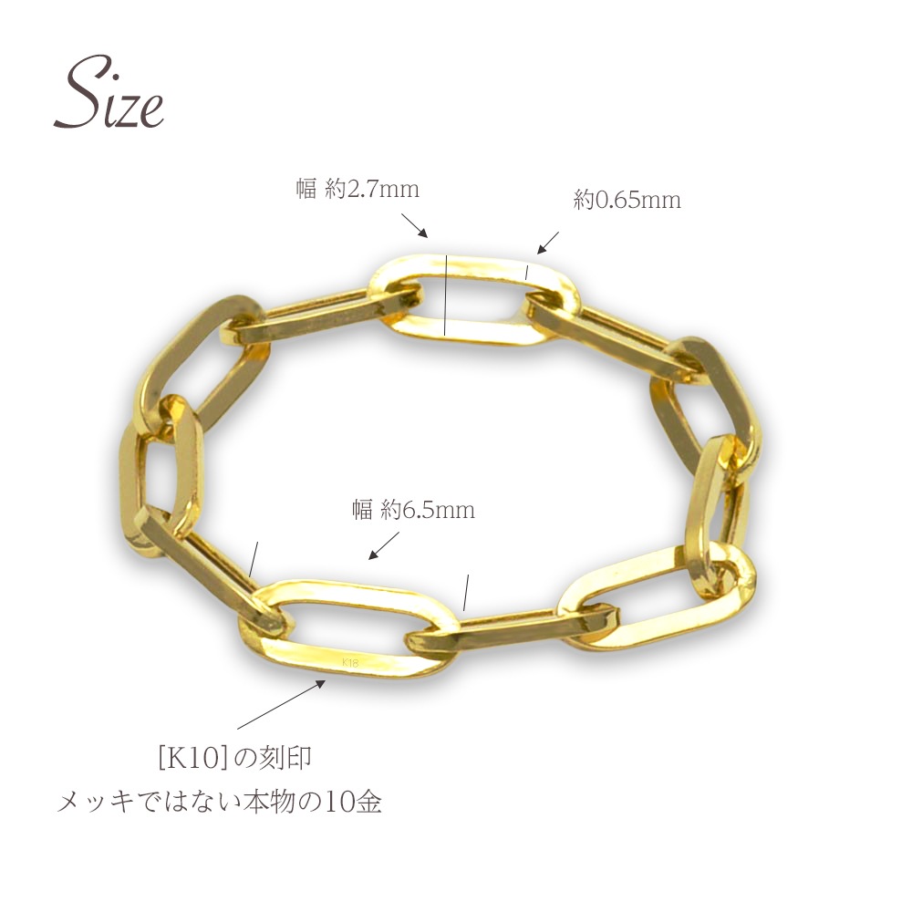 k10 ڡѡåץ ɥ  2.7mm Ĺ ɥ (RERALUy)ǥ     10 K10  S M L   rri1744k10 ץ쥼 ե gold ring 065