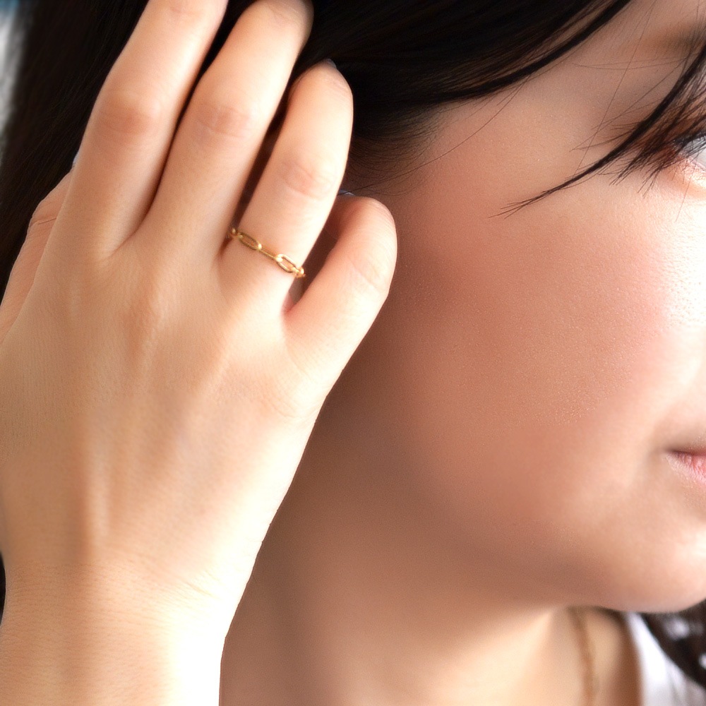 k10 ڡѡåץ ɥ  2.7mm Ĺ ɥ (RERALUy)ǥ     10 K10  S M L   rri1744k10 ץ쥼 ե gold ring 065