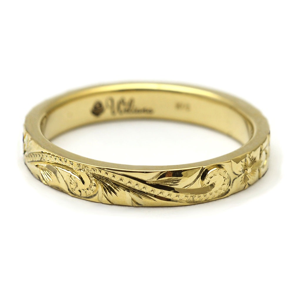 ����3mm ����1.5mm��K18 �ե�å� �ϥ磻���󥸥奨�꡼ �뺧���� �ץ�ߥ�����¤ 18�� ���󥰥�ȡ��� ONLYONE ���˥С����꡼ ������ɥ�� ���������ᥤ�� cdr009miliwr