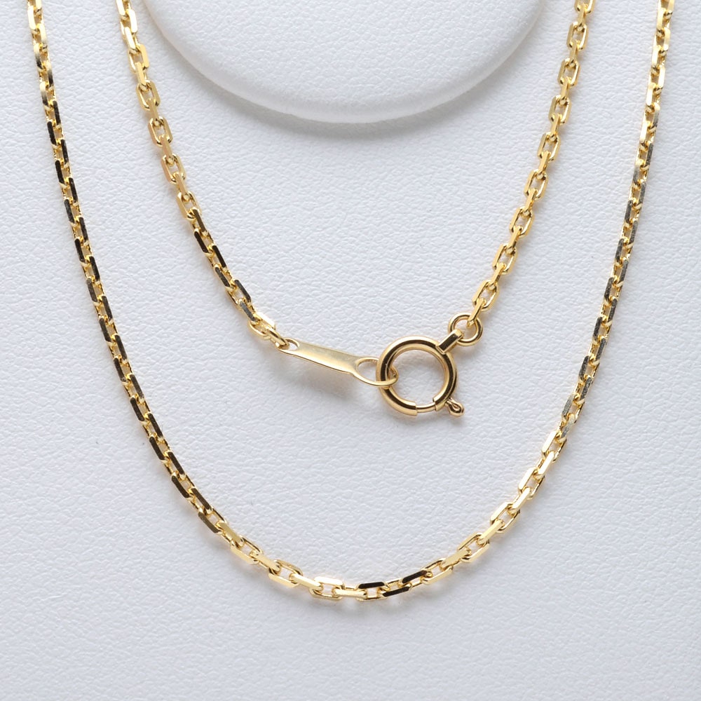 �ڼ���ȯ���ʡۥ��åȥ������������� ��1.5mm �������� 45cm k18�ͥå��쥹 K18 ��������������� 18�� ��� ���� gold necklace ach1660c45