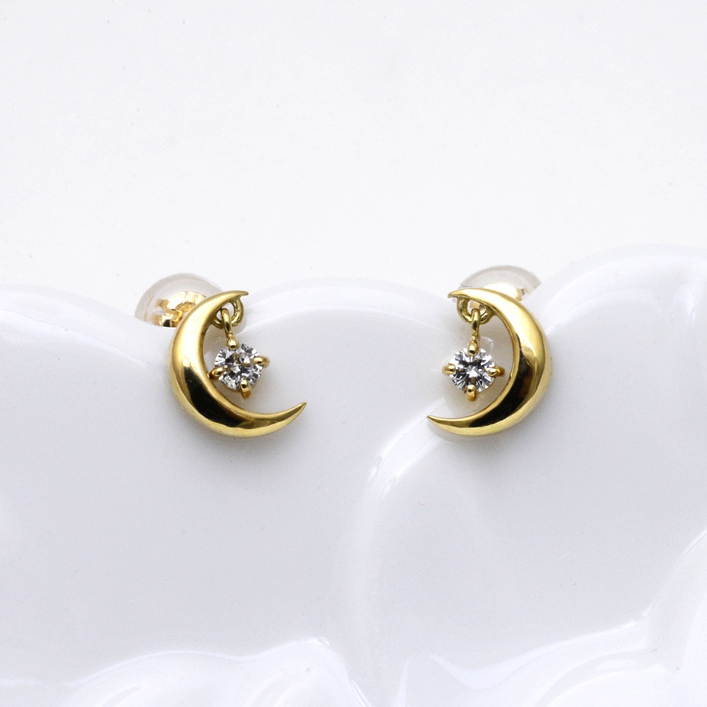 18�� K18 �ԥ��� �ࡼ�� �ɤ���������� 0.05ct ������ ������� �϶� ���������꡼ ��ǥ����� RERALUy ���� ���奨�꡼ rpe2135