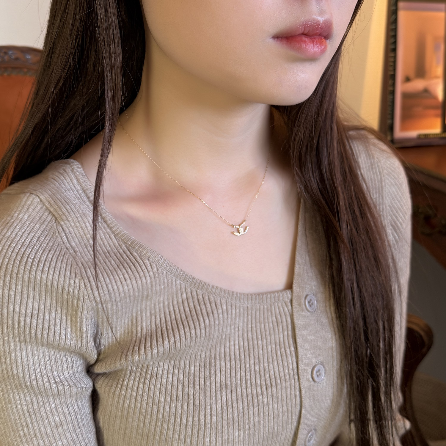 k10 �ͥå��쥹  ��������������� ���֥�ۡ������塼 ��������� 0.07ct   �ڥ����� RERALUy��ǥ�����   rne2137