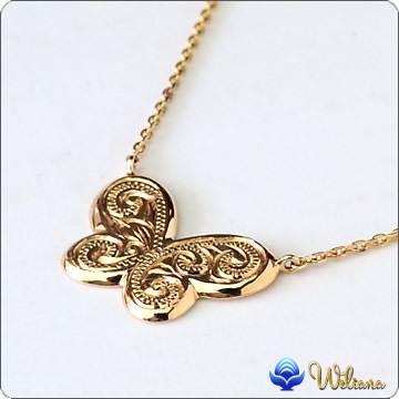 ������Ǻܡ��ϥ磻���󥸥奨�꡼ �ͥå��쥹 (Weliana) K10 K18 ��������������ɤΥХ��ե饤 �ͥå��쥹 wne1072