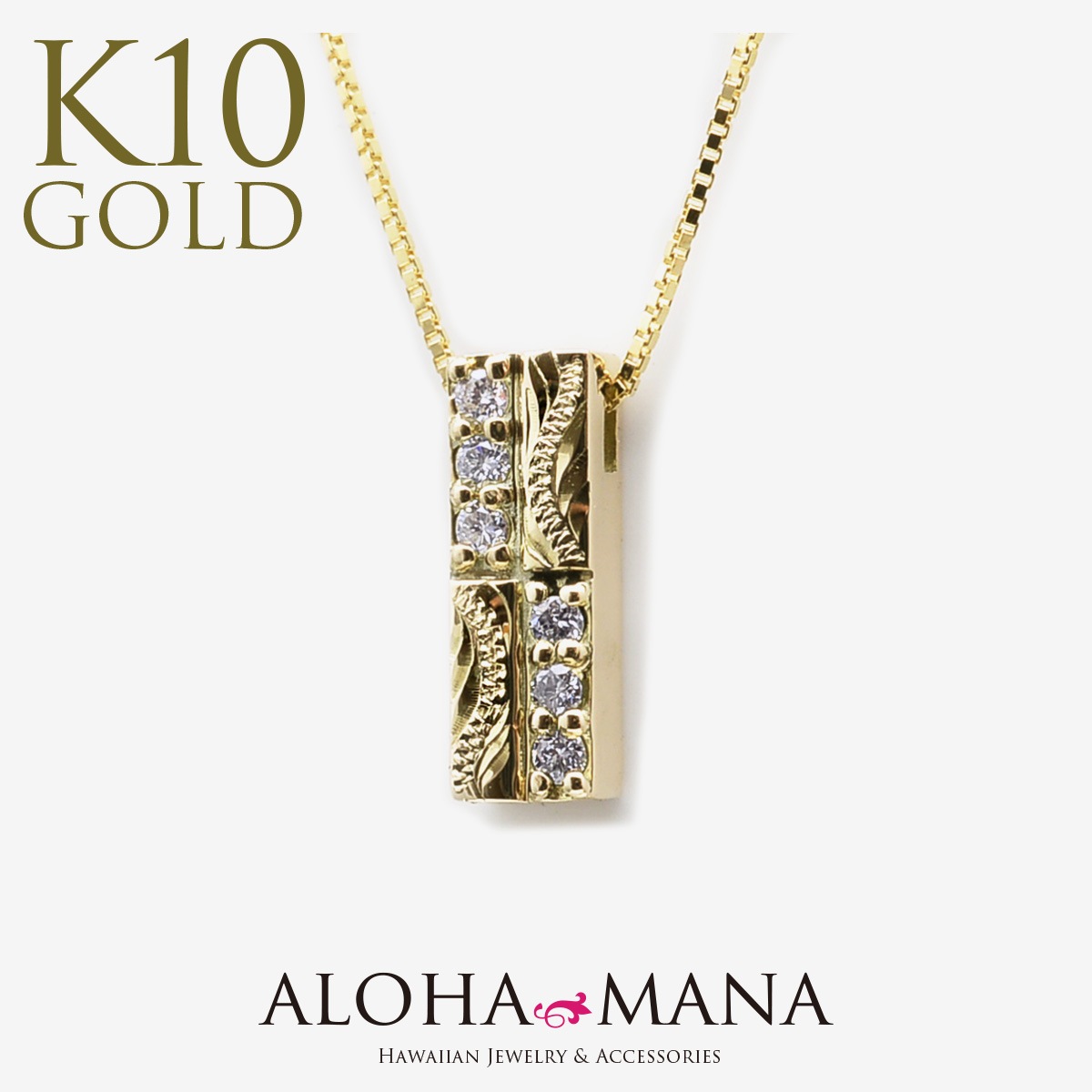 �ϥ磻���󥸥奨�꡼ �ͥå��쥹 ��������� 0.06ct �С� ������ɥͥå��쥹 ��ǥ����� ���� 10�� 18�� ��������������� ���� ane1539