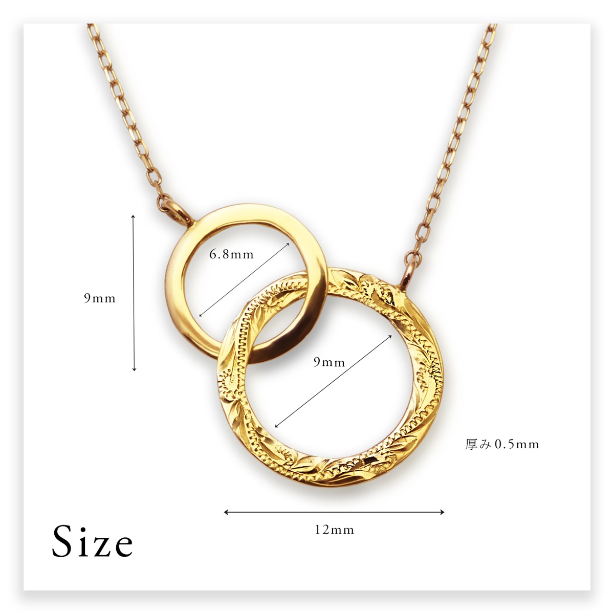 summer10%OFF -7/149:59ۥɥͥå쥹 ϥ磻󥸥奨꡼ K18 18 8K ݥPoeϥȥԥ  ͥå쥹 ֥type  ץ   ane1625a