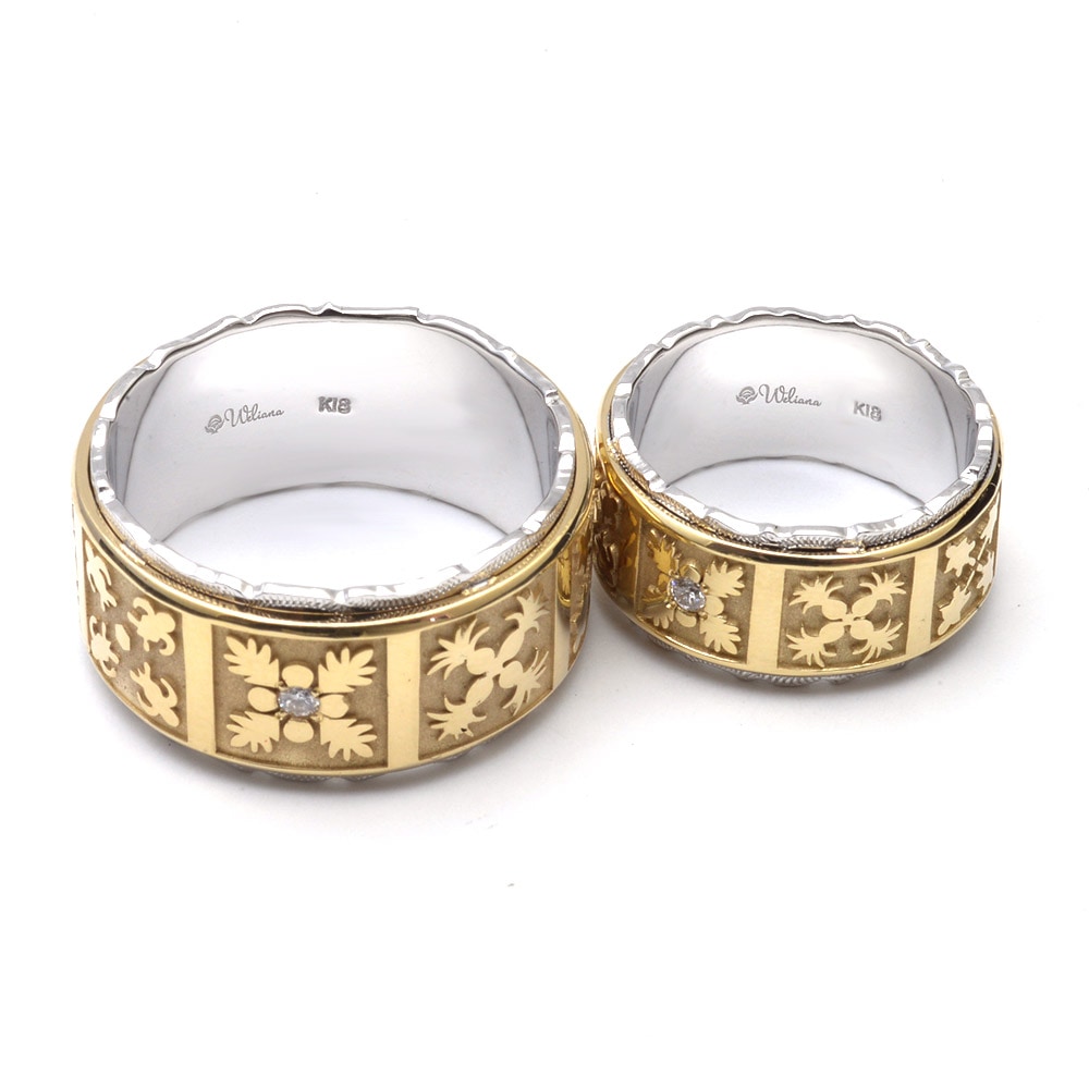 ��Point x5�ۥϥ磻���󥸥奨�꡼ �뺧���� ���˥С����꡼ ���������ᥤ�� �ڥ���󥰥��å� Weliana (�����ꥢ��) ONLYONE �ǥ奢��ȡ��� �ե�åȥ��ȥ졼�� K18 ������� (��10mm��12mm) cdr019pair_df10k18