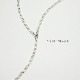 С 󥰥 60cm 2way  3mm Y Сͥå쥹 sv925 ǥ  SILVER925 ach1708