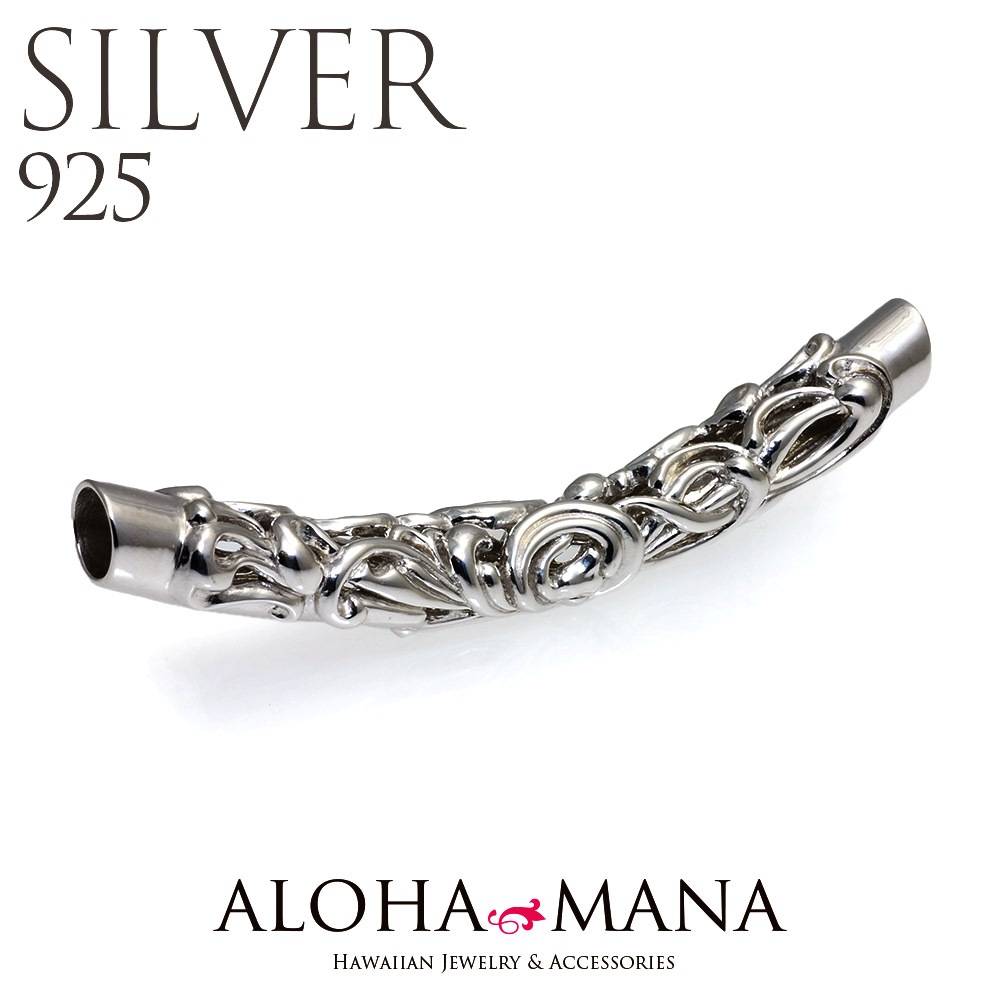 �ϥ磻���󥸥奨�꡼ �ͥå��쥹 (Weliana) Hawaiian ���������� TUBE �ڥ�����SILVER925 wn-pd005sv