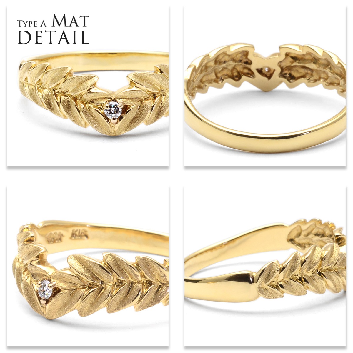 �ϥ磻���󥸥奨�꡼ ��� ���� ��ǥ����� ���� (weliana) K18 k18 18�� ������� ��������� 0.02ct ������ �ޥ��� �꡼�� ���åȥ����� ������ɥ�� �ޥå�or���㥤�� ��Kulu�� ��������������� �ԥ󥯥������ wri1452