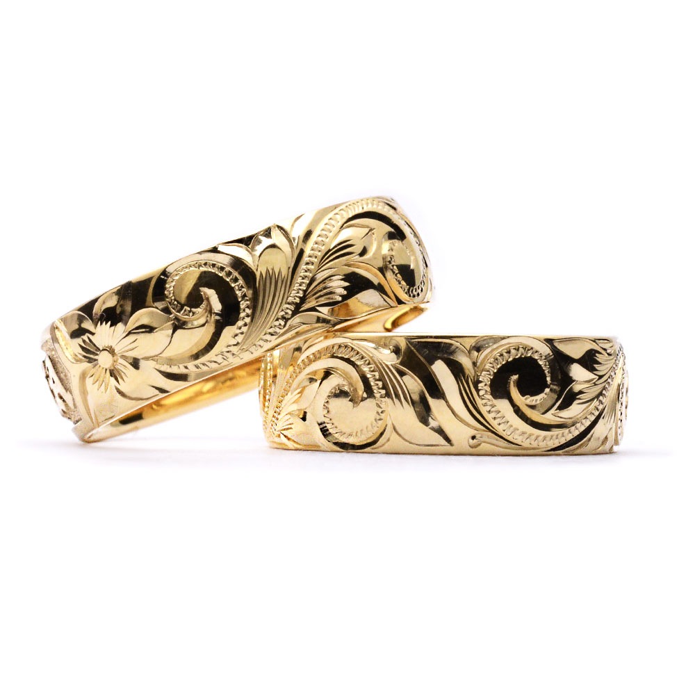 ����6mm ����1.5mm��K18 �ڥ���� �ϥ磻���󥸥奨�꡼ �뺧���� ���˥С����꡼ �ץ�ߥ�����¤ �ڥ���󥰥��å� 18�� ���󥰥�ȡ��� �Х��  ���������ᥤ�ɥ�� ONLYONE cdr001wpairk18