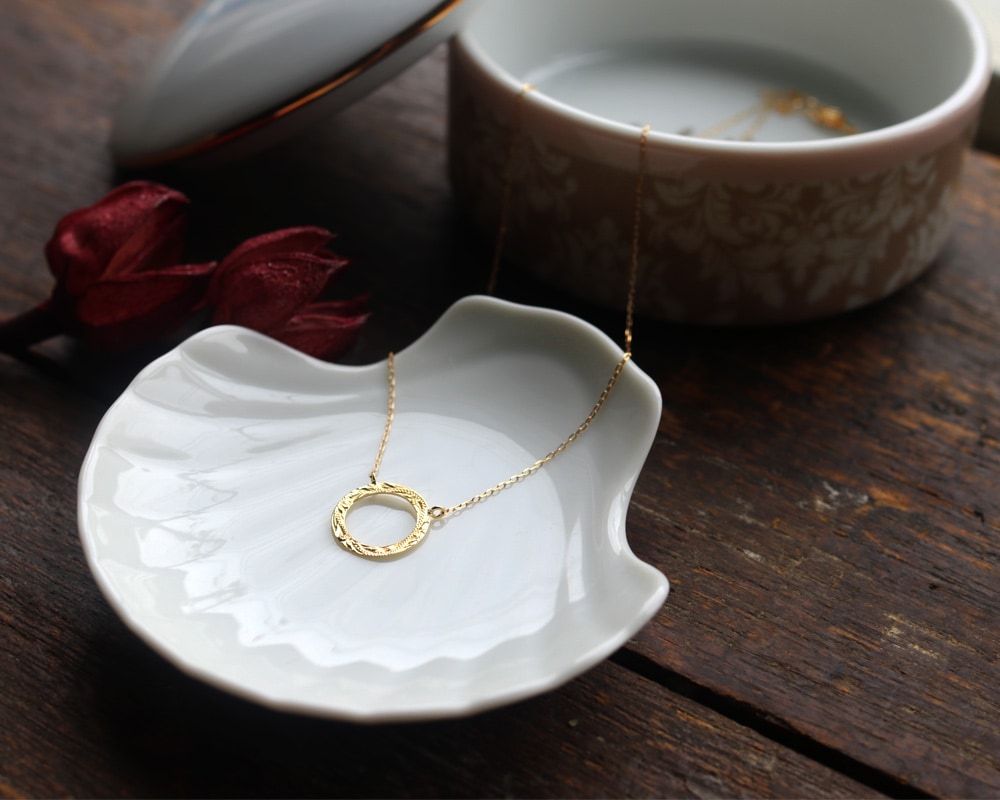 ������ɥͥå��쥹 �ϥ磻���󥸥奨�꡼ K18 18�� 18K �饦��ɥ�������ڥ����� ���� ����ץ� ��������������� ane1624