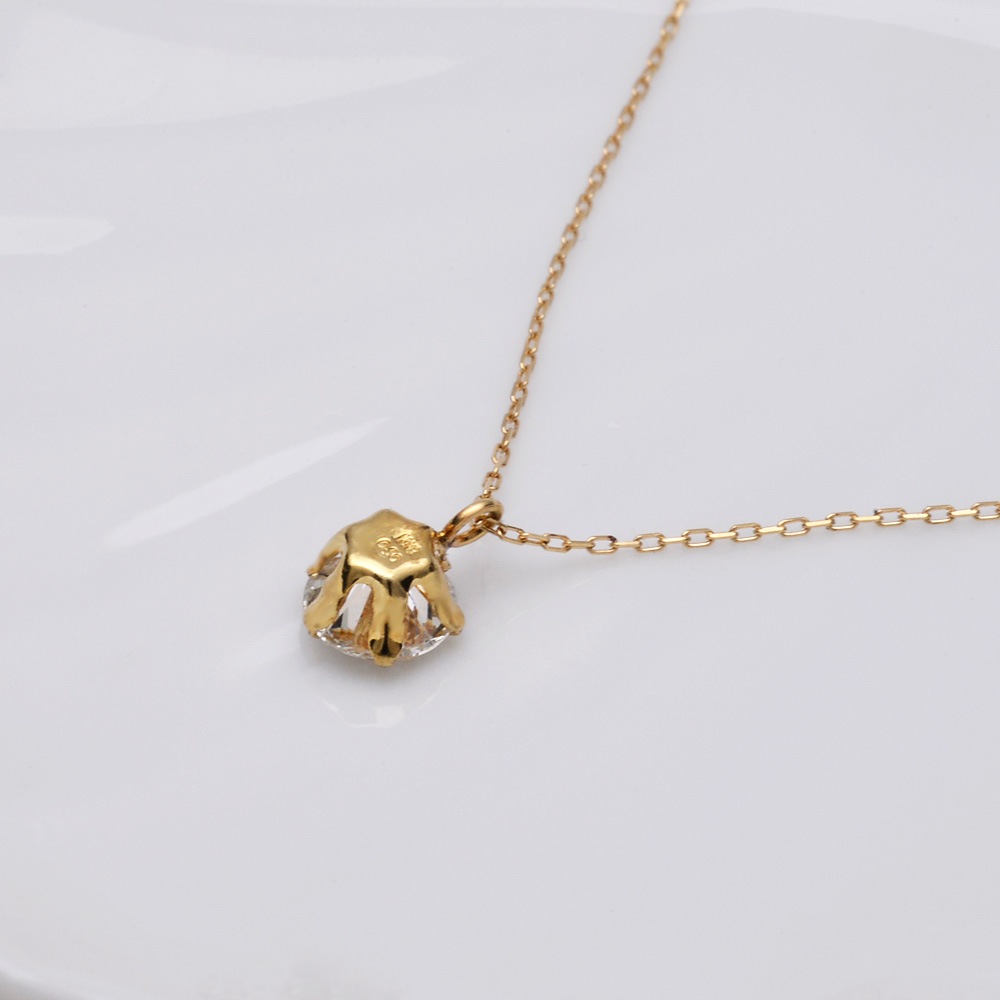 K18 ͥå쥹 ܥ  ڥȥͥå쥹  γ 0.5ct  饤ɥ㥹 RERALUy Lab Grown rne2149