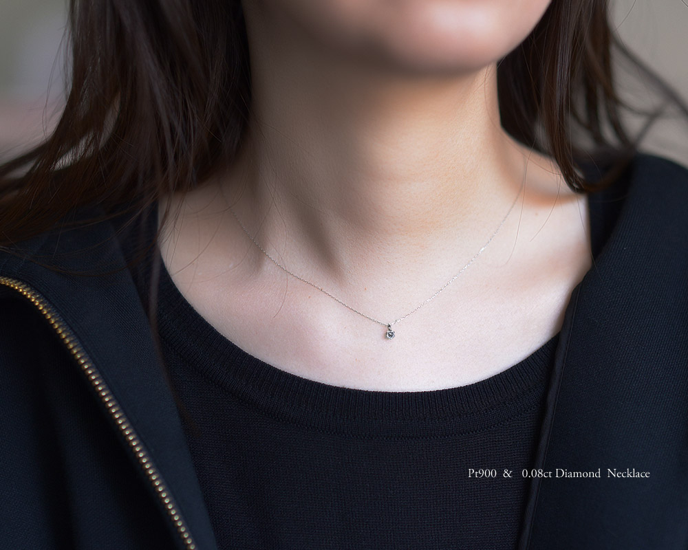 ɥͥå쥹 γ  0.08ct ڥ ץ900 ͥå쥹 ȥå  (RERALUy) ǥ  ꡼ rne1382pt