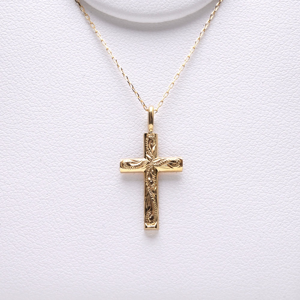 ��Mele Kali.. 5%OFF�ۥϥ磻���󥸥奨�꡼ �ͥå��쥹 K18 ������ ������ �ڥ����ȥͥå��쥹 18�� 40cm �������� ane2159