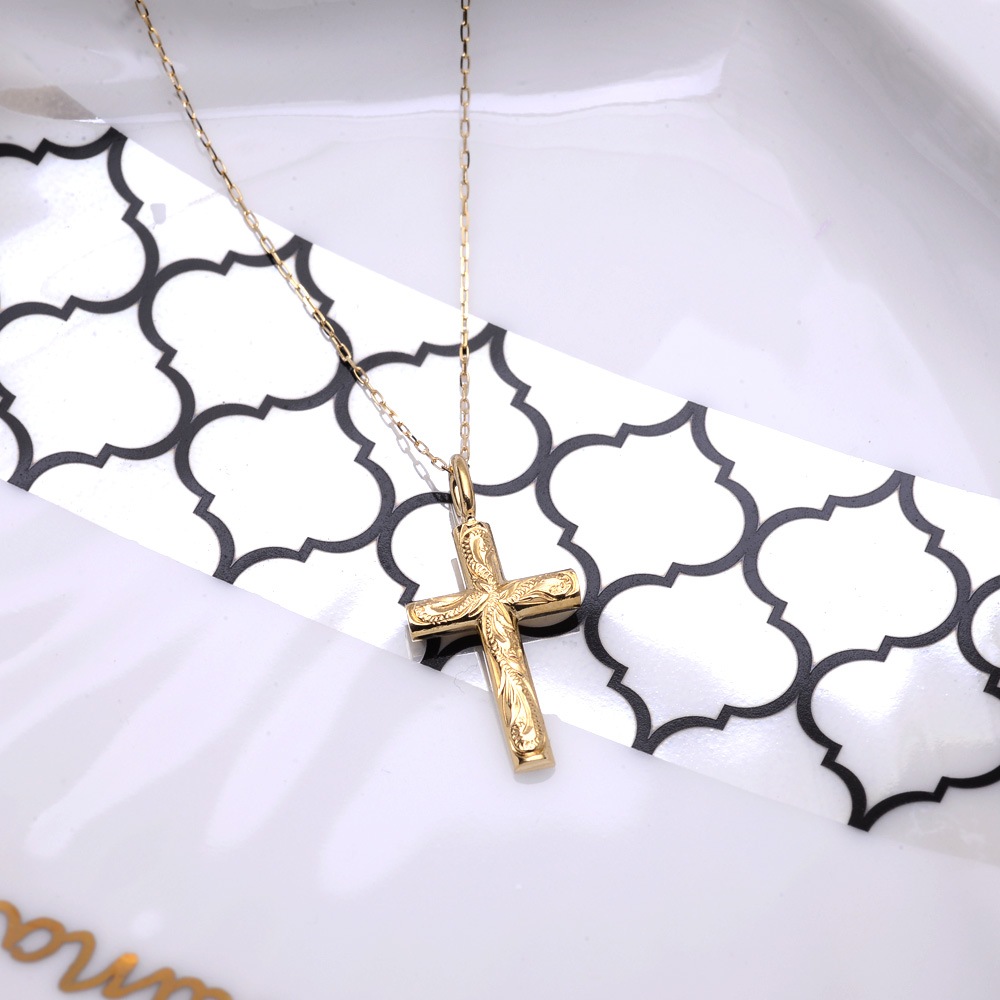 ��Mele Kali.. 5%OFF�ۥϥ磻���󥸥奨�꡼ �ͥå��쥹 K18 ������ ������ �ڥ����ȥͥå��쥹 18�� 40cm �������� ane2159