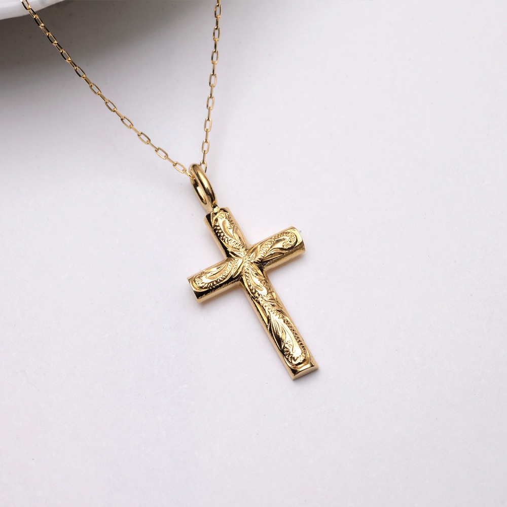 ��Mele Kali.. 5%OFF�ۥϥ磻���󥸥奨�꡼ �ͥå��쥹 K18 ������ ������ �ڥ����ȥͥå��쥹 18�� 40cm �������� ane2159