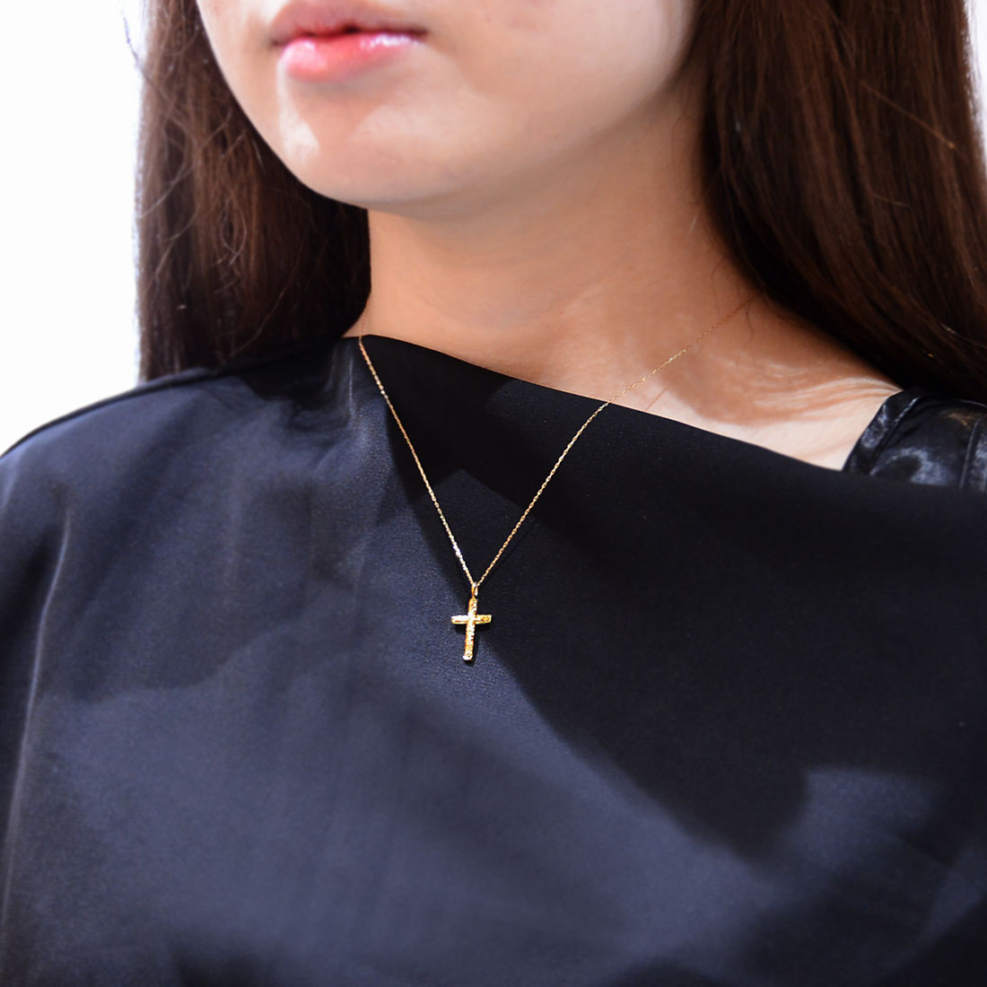 ��Mele Kali.. 5%OFF�ۥϥ磻���󥸥奨�꡼ �ͥå��쥹 K18 ������ ������ �ڥ����ȥͥå��쥹 18�� 40cm �������� ane2159