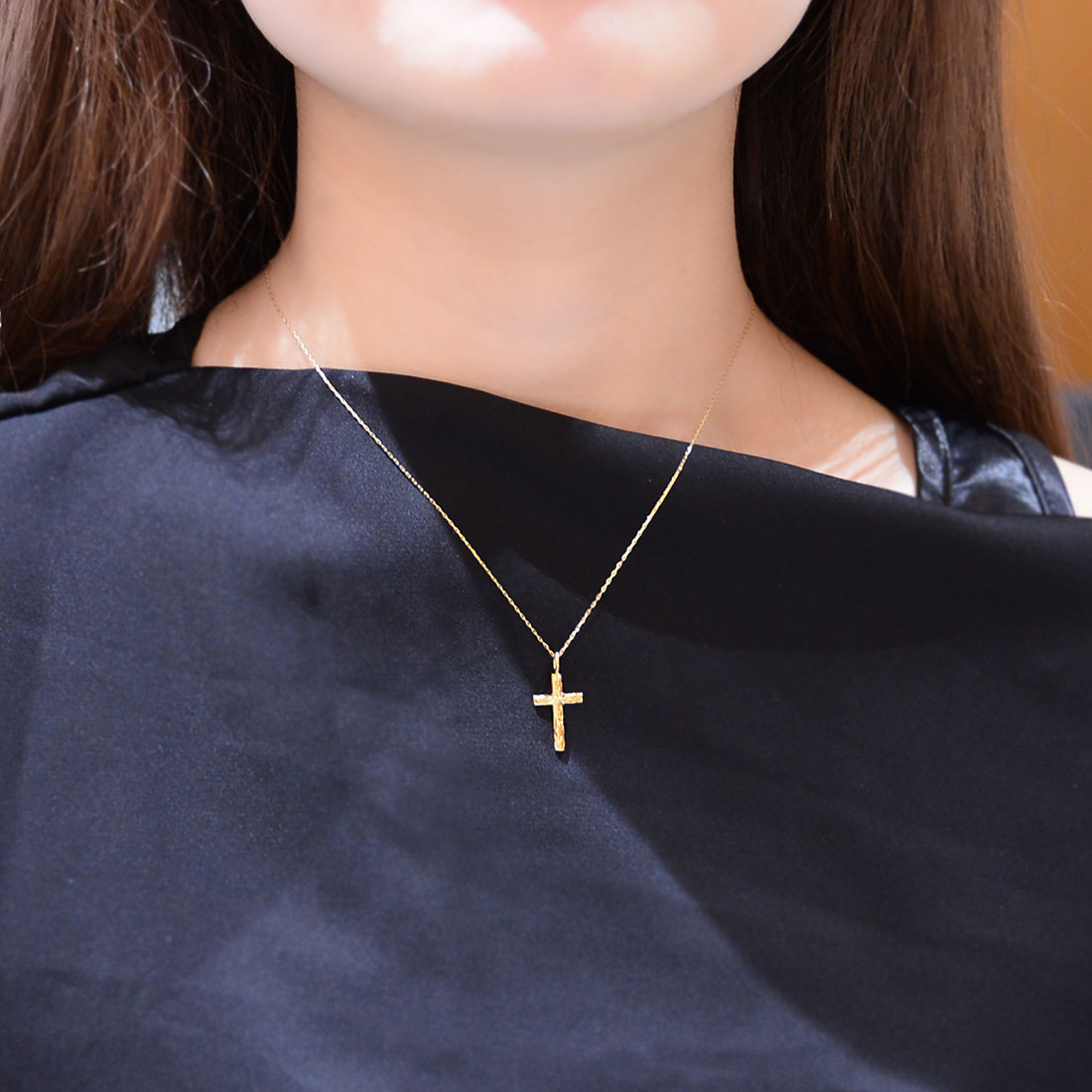 ��Mele Kali.. 5%OFF�ۥϥ磻���󥸥奨�꡼ �ͥå��쥹 K18 ������ ������ �ڥ����ȥͥå��쥹 18�� 40cm �������� ane2159