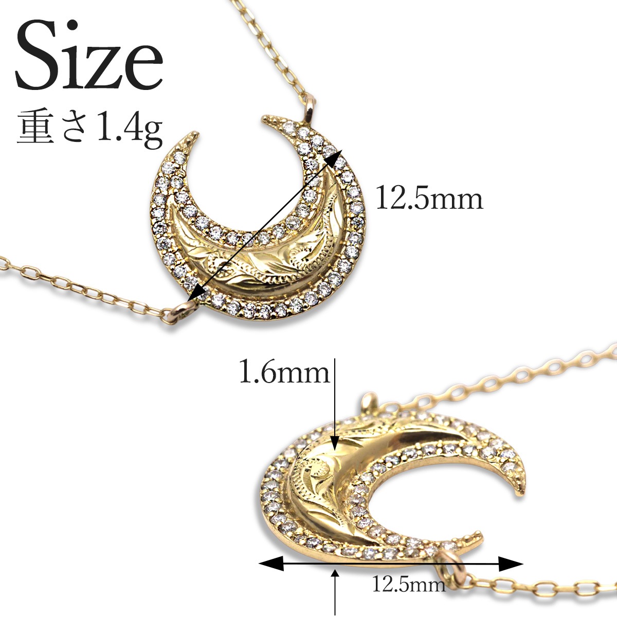 ϥ磻󥸥奨꡼ k10ͥå쥹 10    (Weliana) 륯å   ࡼ ɥͥå쥹 0.15ct wne1631