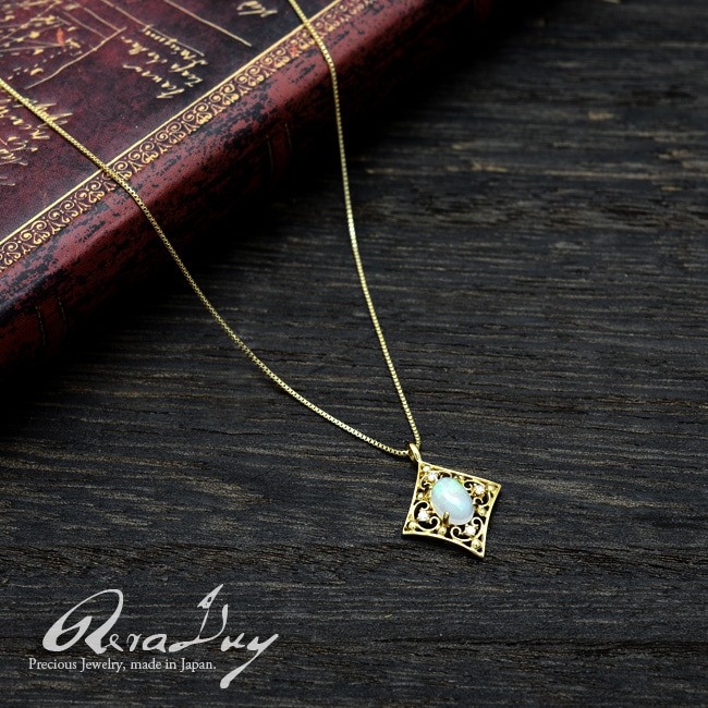 k18�ͥå��쥹 ������ɥͥå��쥹 ɩ�� ���ѡ��� ��������� 0.026ct  ��ǥ����� ���� ���������꡼ 18�� K18 ��������������� ����ƥ�����Ĵ ����٥��� �ͥå��쥹 �ڥ����� RERALUy  rne1438