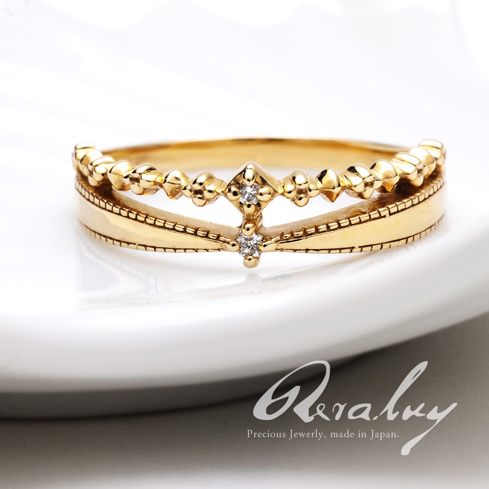 k10 ��� ��������� 0.016ct �쥤�䡼 ������ɥ�� ����ƥ����� (RERALUy) �쥤�䡼�� �ŤͤŤ� ����  rri2144