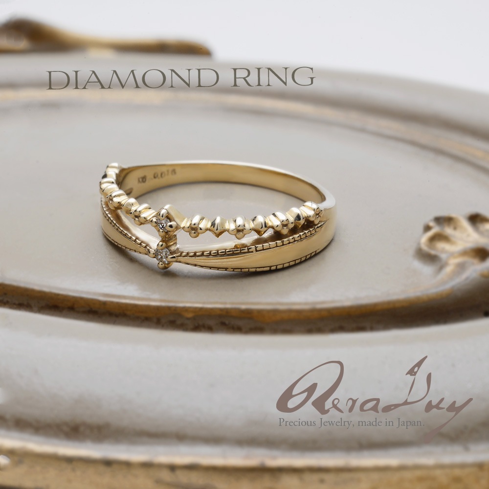 k10 ��� ��������� 0.016ct �쥤�䡼 ������ɥ�� ����ƥ����� (RERALUy) �쥤�䡼�� �ŤͤŤ� ����  rri2144