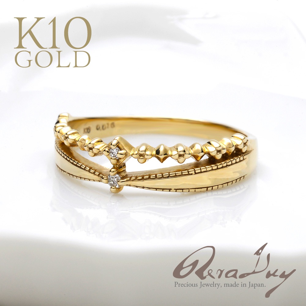 k10 ��� ��������� 0.016ct �쥤�䡼 ������ɥ�� ����ƥ����� (RERALUy) �쥤�䡼�� �ŤͤŤ� ����  rri2144