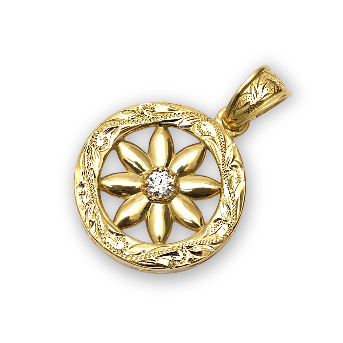 ������ɥͥå��쥹 K18 ������� 18�� ��������� �ͥå��쥹 �ϥ磻���󥸥奨�꡼ ����������饦��� �ƥ����� ��������� �ڥ����ȥȥå� 0.06ct wpd1638